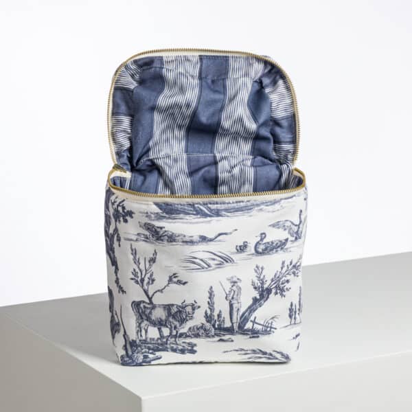 VANITY "LES PLAISIRS DE LA CAMPAGNE" BLEU – Image 2