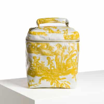 VANITY ENDUIT "4 PARTIES DU MONDE" JAUNE BOUTON D'OR