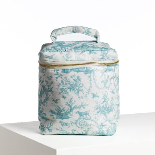 VANITY "COURONNEMENT DE LA ROSIERE" ENDUIT BLEU LAGON