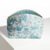 TROUSSE ARRONDIE ENDUITE "COURONNEMENT DE LA ROSIERE" BLEU LAGON – Image 2