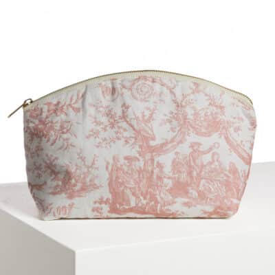 TROUSSE ARRONDIE "COURONNEMENT DE LA ROSIERE" ROSE POUDRE