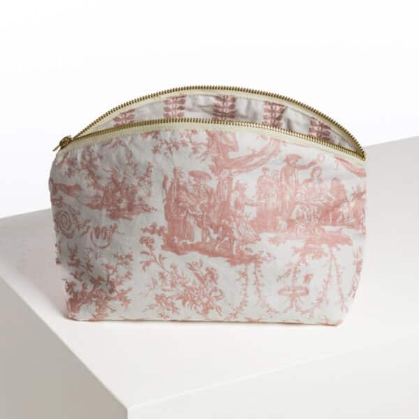 TROUSSE ARRONDIE "COURONNEMENT DE LA ROSIERE" ROSE POUDRE – Image 2