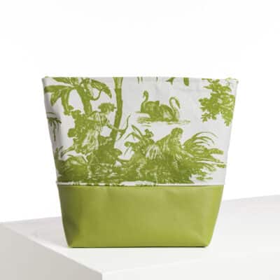 GRANDE TROUSSE"4 PARTIES DU MONDE"  VERT JUNGLE