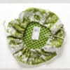 SAC A SALADE "4 PARTIES DU MONDE" VERT JUNGLE – Image 2