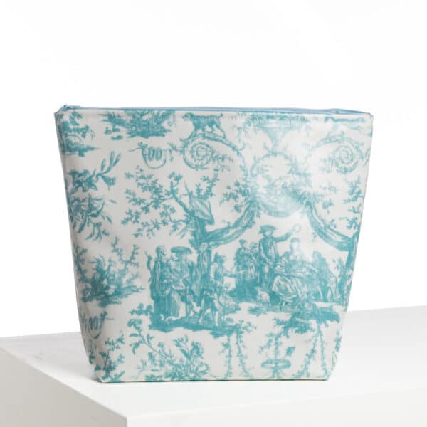 GRANDE TROUSSE ENDUITE "COURONNEMENT DE LA ROSIERE" BLEU LAGON