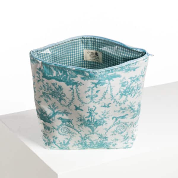 GRANDE TROUSSE ENDUITE "COURONNEMENT DE LA ROSIERE" BLEU LAGON – Image 2