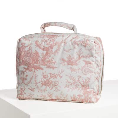 SACOCHE ISOTHERME "COURONNEMENT DE LA ROSIERE" ROSE POUDRE