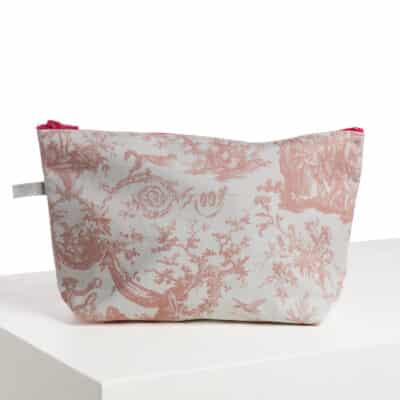 TROUSSE PENELOPE "COURONNEMENT DE LA ROSIERE" ROSE POUDRE