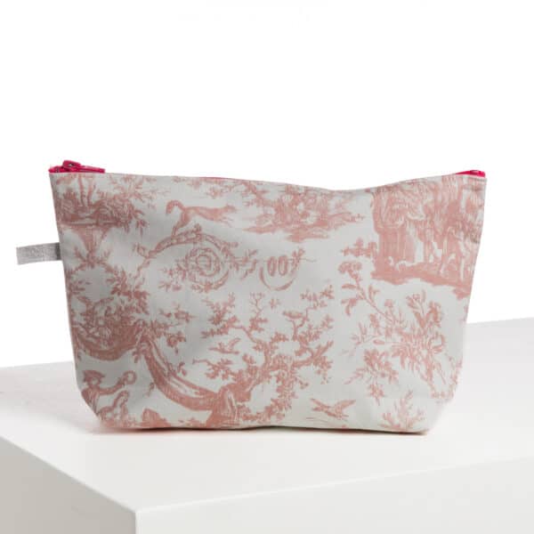 TROUSSE PENELOPE "COURONNEMENT DE LA ROSIERE" ROSE POUDRE