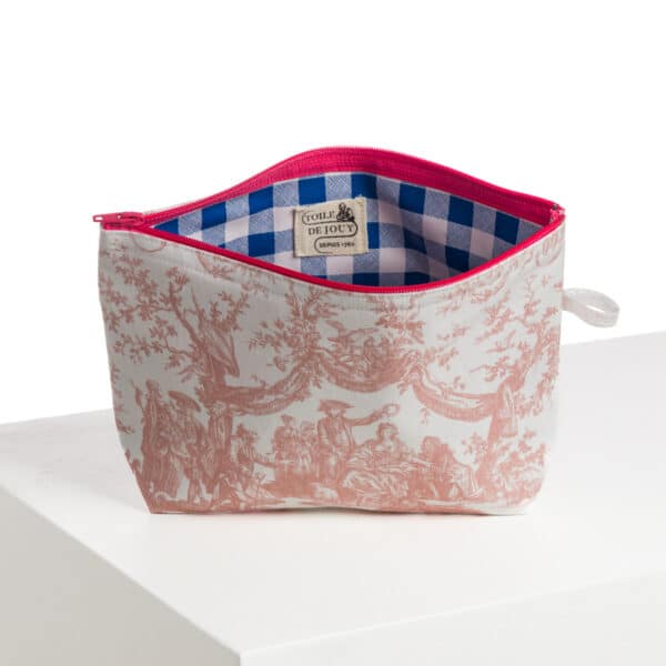 TROUSSE PENELOPE "COURONNEMENT DE LA ROSIERE" ROSE POUDRE – Image 2
