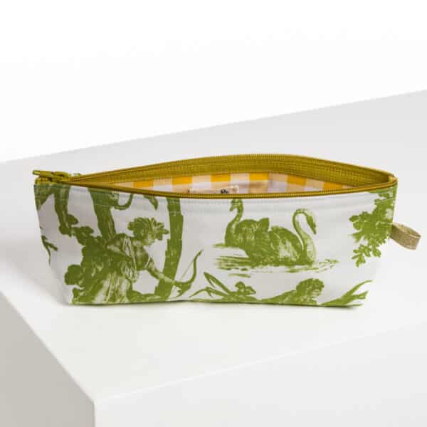 TROUSSE STYLOS "4 PARTIES DU MONDE" VERT JUNGLE – Image 2