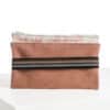 TROUSSE SIAMOISE "COURONNEMENT DE LA ROSIERE" ROSE POUDRE