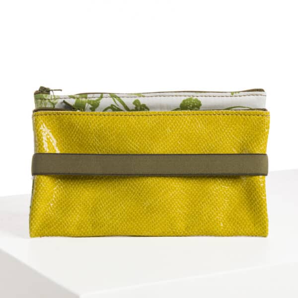 TROUSSE SIAMOISE "4 PARTIES DU MONDE"  VERT JUNGLE