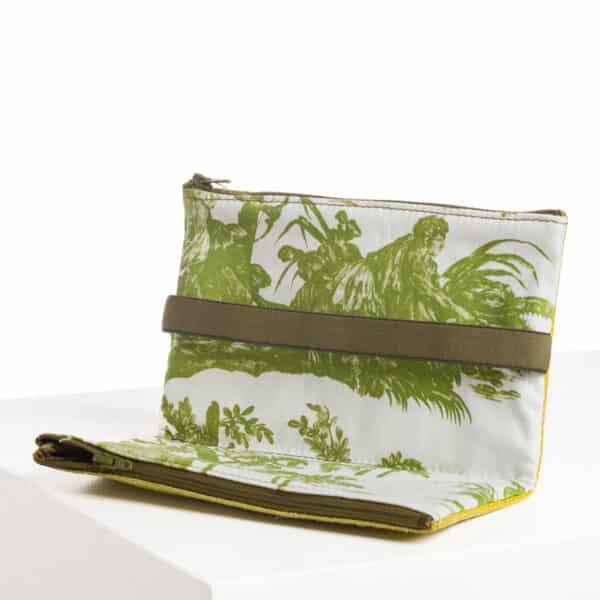 TROUSSE SIAMOISE "4 PARTIES DU MONDE"  VERT JUNGLE – Image 2