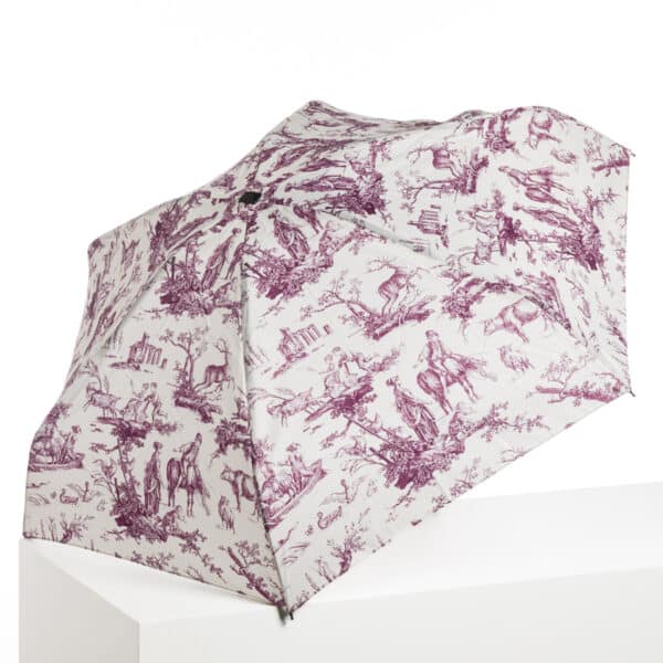PARAPLUIE PLIANT DANS SON POCHON "LES PLAISIRS DE LA CAMPAGNE" - 2 coloris – Image 3