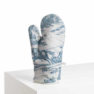 GANT DE CUISINE "DELICES DES 4 SAISONS" BLEU LAC