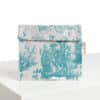 POCHETTE SAVON ENDUITE "COURONNEMENT DE LA ROSIERE" BLEU LAGON