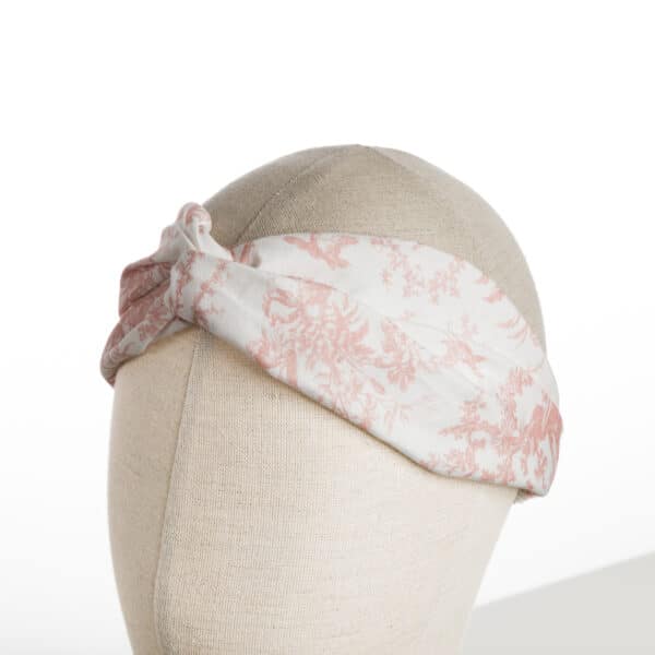 BANDEAU "COURONNEMENT DE LA ROSIERE" ROSE POUDRE