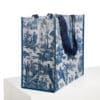 SAC REUTILISABLE "L'OFFRANDE A L'AMOUR" BLEU MARINE