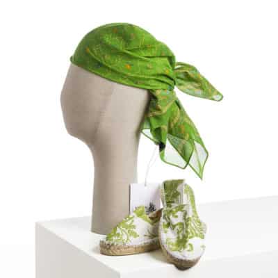 BANDANA COTON BIO - VERT