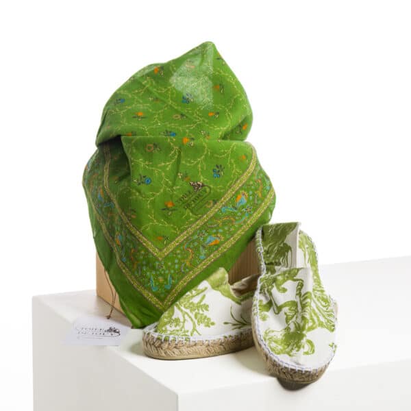 BANDANA COTON BIO - VERT – Image 3