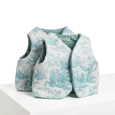 BOLERO "COURONNEMENT DE LA ROSIERE" BLEU LAGON