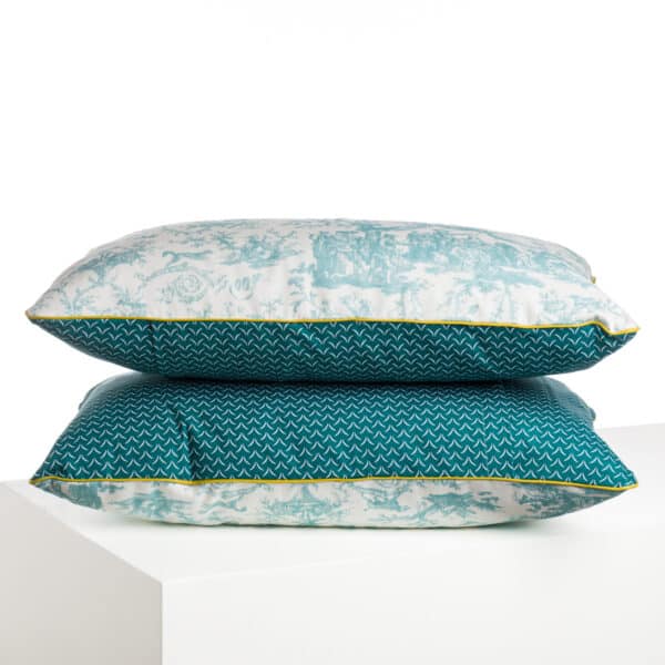COUSSIN "COURONNEMENT DE LA ROSIERE" BEU LAGON – Image 2