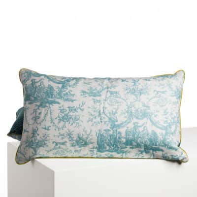 COUSSIN "COURONNEMENT DE LA ROSIERE" BEU LAGON