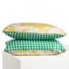 COUSSIN "4 PARTIES DU MONDE" JAUNE BOUTON D'OR – Image 2