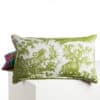COUSSIN "4 PARTIES DU MONDE" VERT JUNGLE