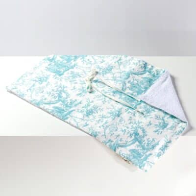 MATELAS A LANGER "COURONNEMENT DE LA ROSIERE" BLEU LAGON