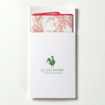 POCHETTE COSTUME "COURONNEMENT DE LA ROSIERE"  ROSE POUDRE