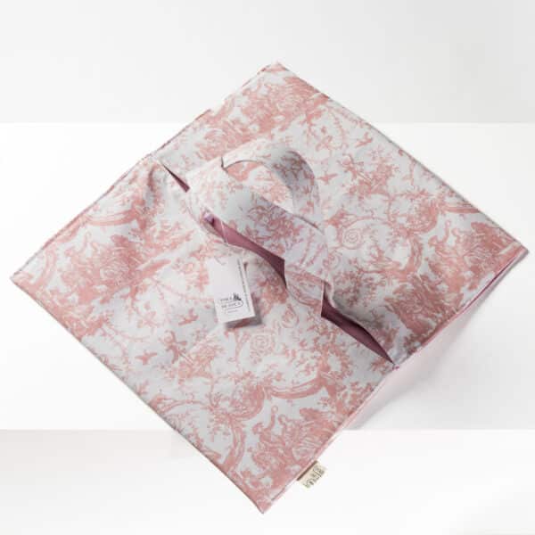 EMPORTE PLAT A TARTE "COURONNEMENT DE LA ROSIERE" ROSE POUDRE