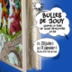 Une affiche colorée pour l'exposition "Bulles de Jouy" au Musée de la Toile de Jouy présente l'art classique de la Toile de Jouy avec des personnages de bande dessinée, ainsi que les dates de l'exposition et les détails du lieu. - Musée de la Toile de Jouy