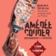 Affiche pour une exposition consacrée au design textile, représentant un tube de peinture contenant du tissu à la place de la peinture, sur un fond corail. Détails de l'événement : AMÉDEE COUDER, du 19 juin 2026 au 10 janvier 2027, Musée de la Toile de Jouy, hommage au XIXe siècle. - Musée de la Toile de Jouy