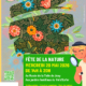 Affiche colorée pour la "Fête de la Nature" du 20 mai 2026, avec des illustrations de nature vivante, une personne avec une loupe et les détails de l'événement. Cet événement environnemental se déroule au Musée de la Toile de Jouy ; les logos apparaissent au bas de l'affiche. - Musée de la Toile de Jouy